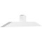 Ekena Millwork Portland Architectural Grade PVC Gable Bracket, 72"W x 15"H x 6"D x 6"F, 5/12 Pitch GBP072X15X0606POR00 - alternate 1